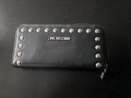 Love Moschino Portemonnaie, schwarz Nieten, Top Zustand!