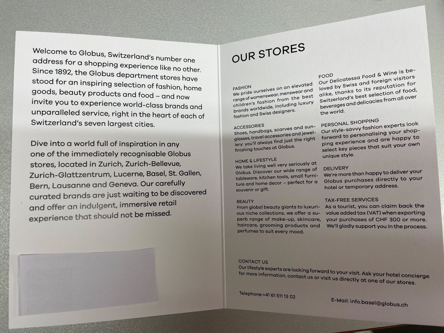 Buoni: 15% Gutschein Globus Basel, Marktplatz – Nuovo (secondo la descrizione) da Füllinsdorf venduto da bienli 5
