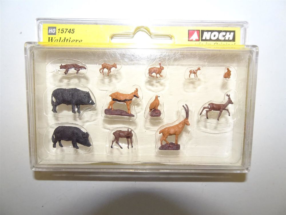 Noch - 45745 - Modélisme Ferroviaire - Figurine - Animaux des Bois Noch - 45745 - Modélisme Ferroviaire - Figurine - Animaux des Bois