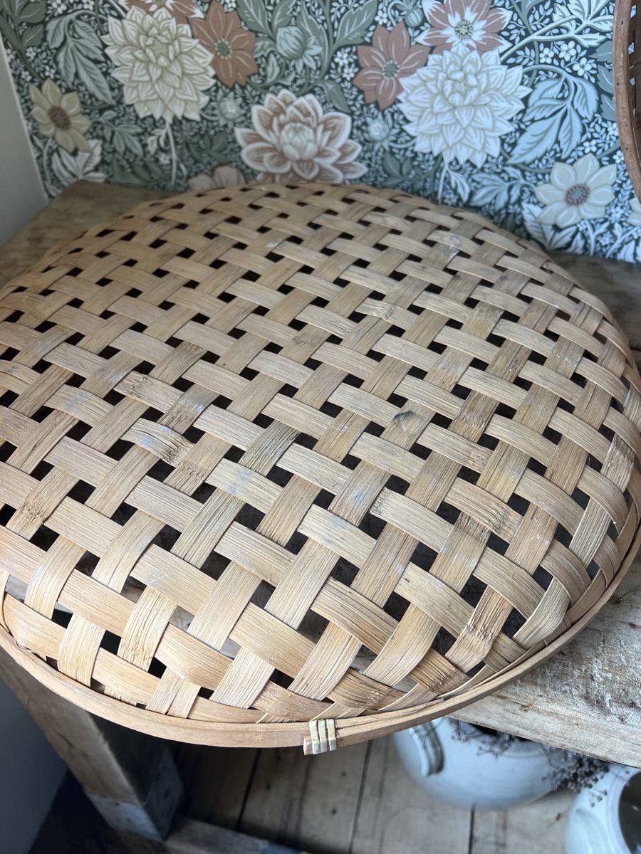 Bambus Sieb Set, 2-teilig, Vintage Look, Deko (Gebraucht) in Sirnach fr  CHF 98  mit Lieferung auf Ricardo kaufen