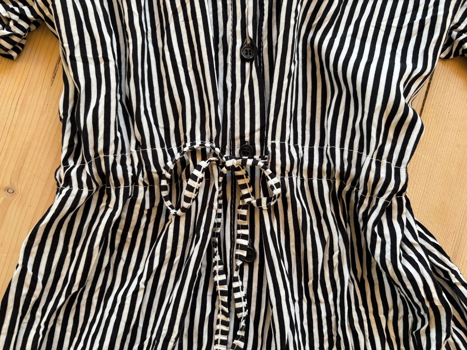 Camicette: Bluse/Blusenkleid/Kleid gestreift,tailliert oder gerade,Gr.S – Usato da Siblingen venduto da Vany_McDougall 4