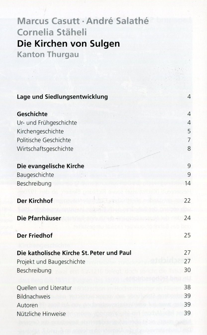 Libri: Sulgen, Kirchen, Kunstführer – Usato da Aarau venduto da Elmaar41 2