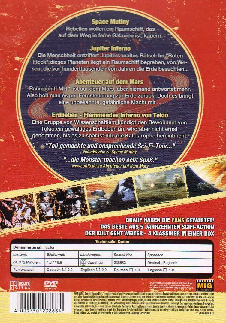 Tutti i DVDs: Science Fiction Classic Box - Vol. 2 – Usato da Wettingen venduto da Reviled 1