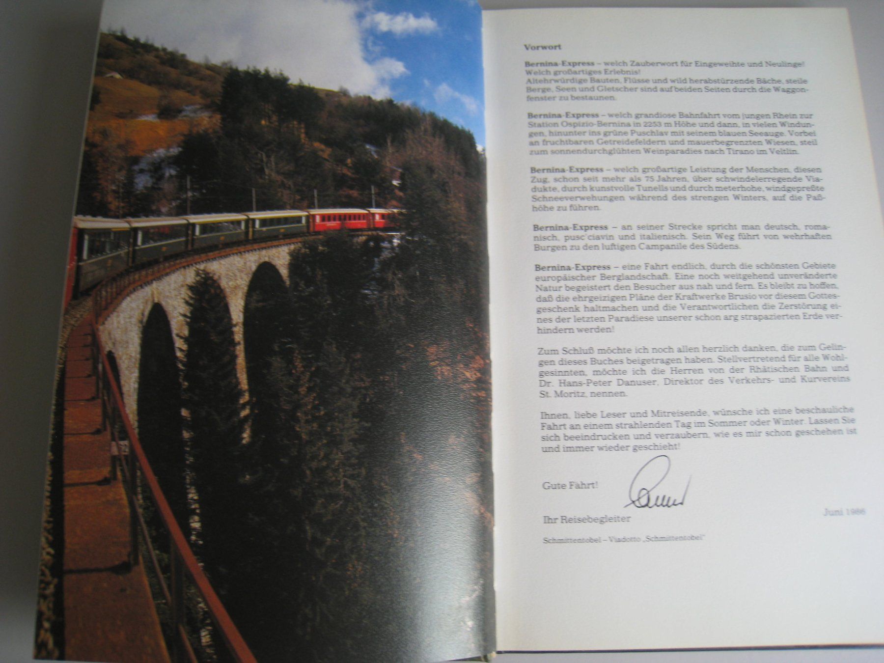 Libri: Bernina Express, Ernst Conrad, 1986 – Usato da Buchs ZH venduto da swiss-train 3