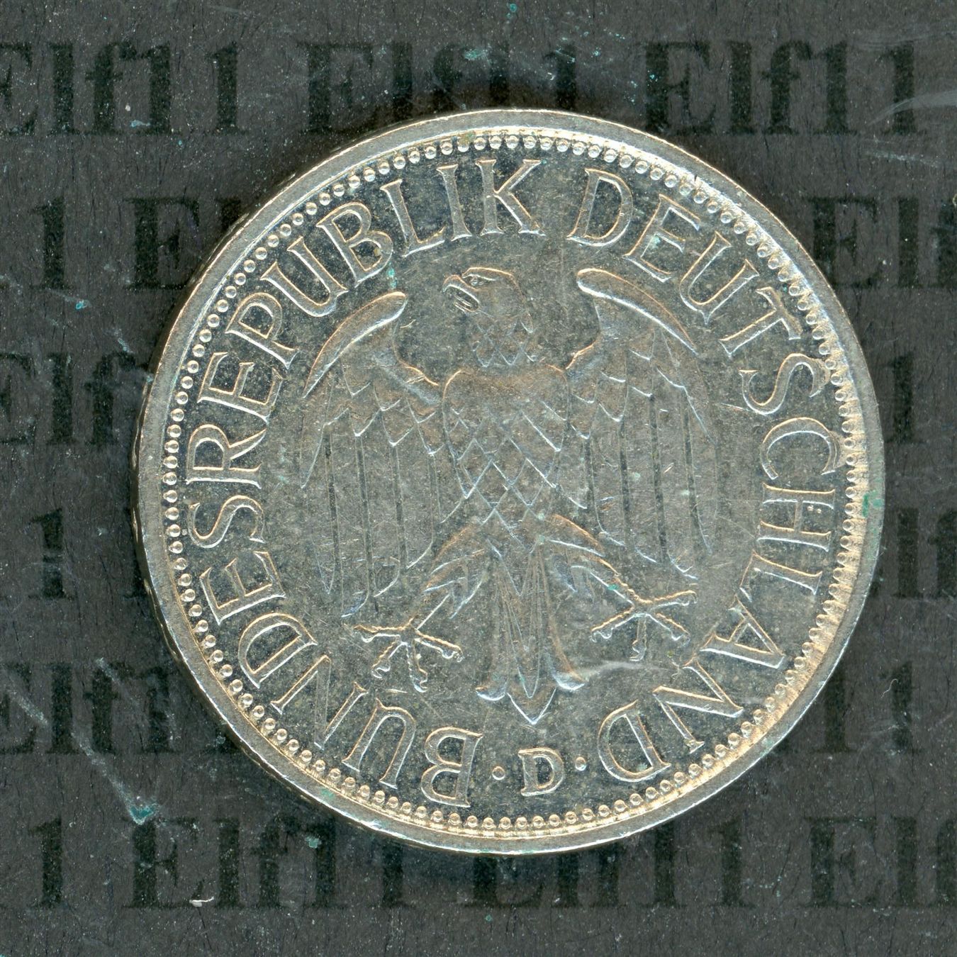 Tutti le monete: DEM___1.00 1988D -vz 1 Deutsche Mark – Usato da Widnau venduto da Elf11 1
