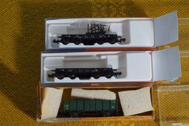Konvolut Güterwagen Roco Spur N