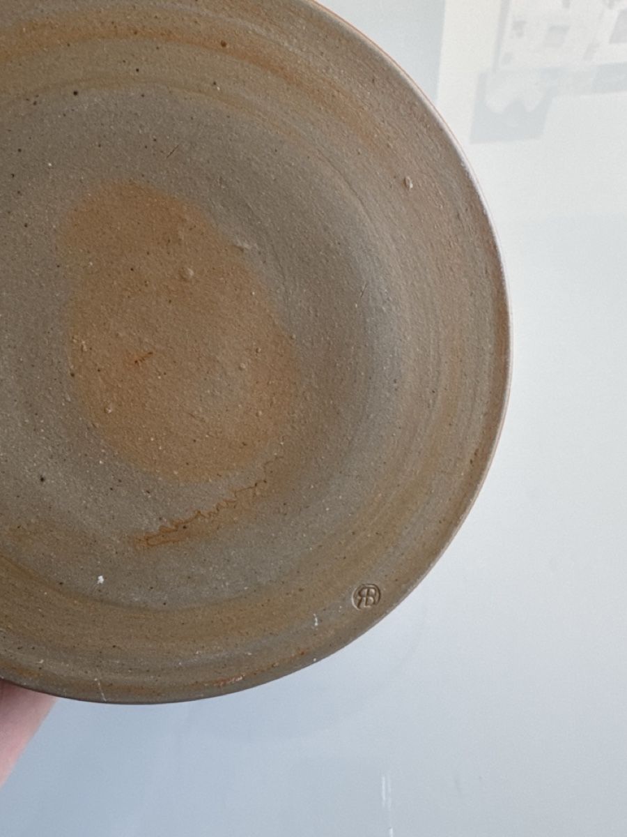Teekannen: Théière artisanale en grès bleu avec anse rotin – Gebraucht aus Neuchâtel von Elipshop 4