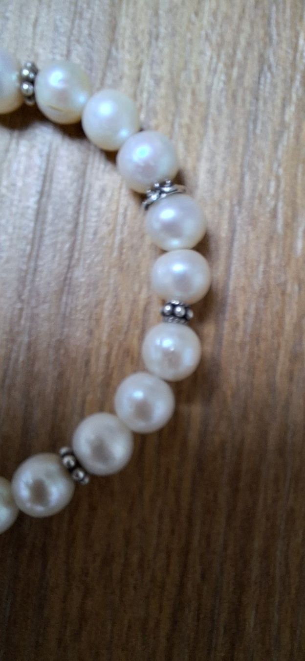 Bracelets: Armband Silber Perlen – D'occasion à Stans par Acnml 2