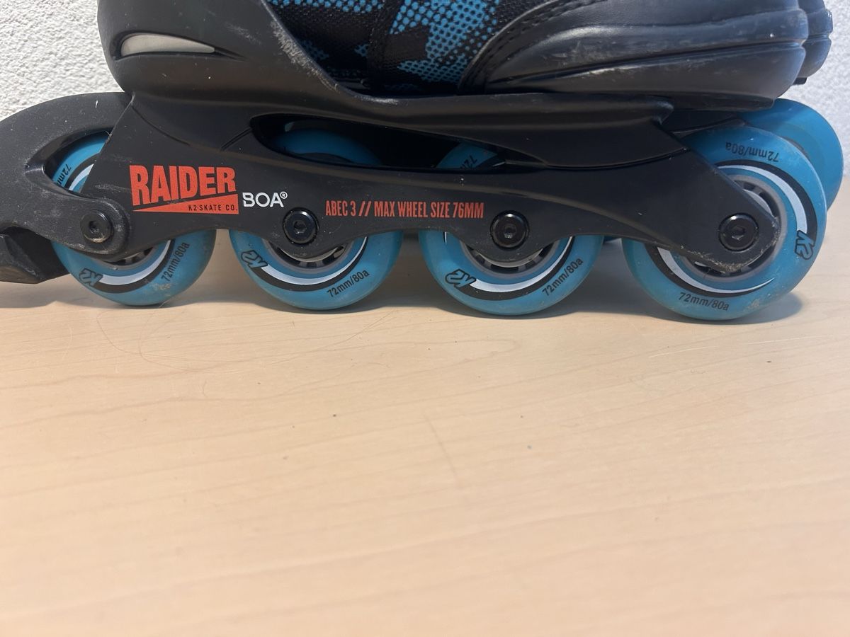K2 Pattini in linea & Pattini a rotelle: K2 Raider BOA Inline Skates Grösse 32-37 Kinder – Usato da Ellikon an der Thur venduto da SaSi2000 2