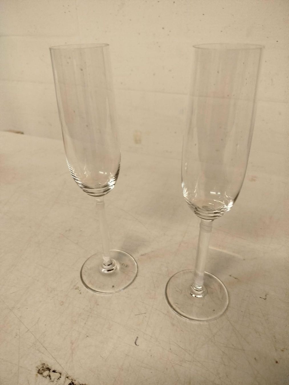 Bicchieri: 2 VERRE À CHAMPAGNE  CARTIER – Usato da La Chaux-de-Fonds venduto da Emmaus2300CDF 1