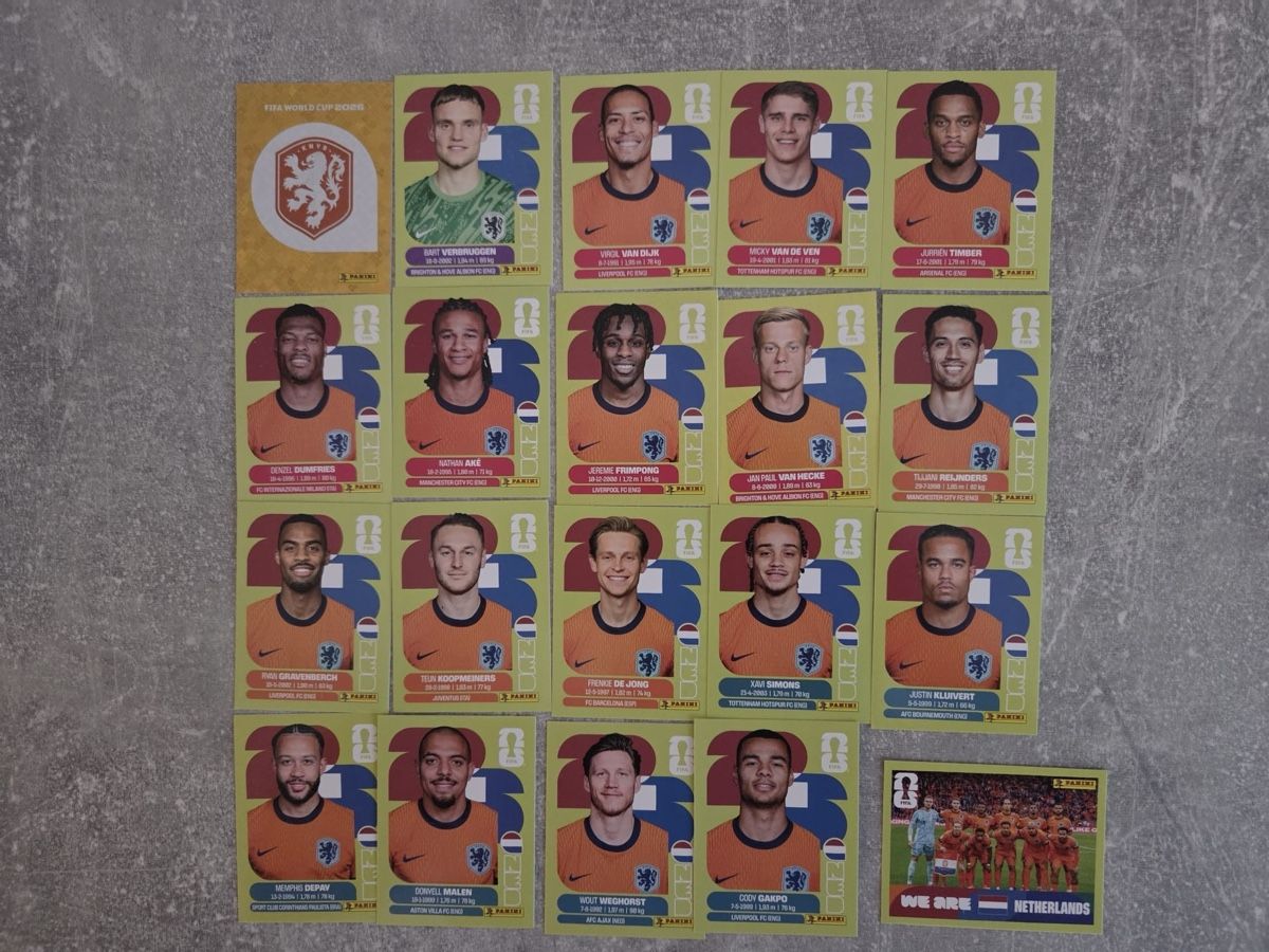Panini Carte collezionabili: Panini Holland – Nuovo (secondo la descrizione) da Naters venduto da oeuf86