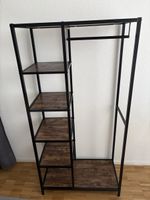 Regal schwarz Holzoptik