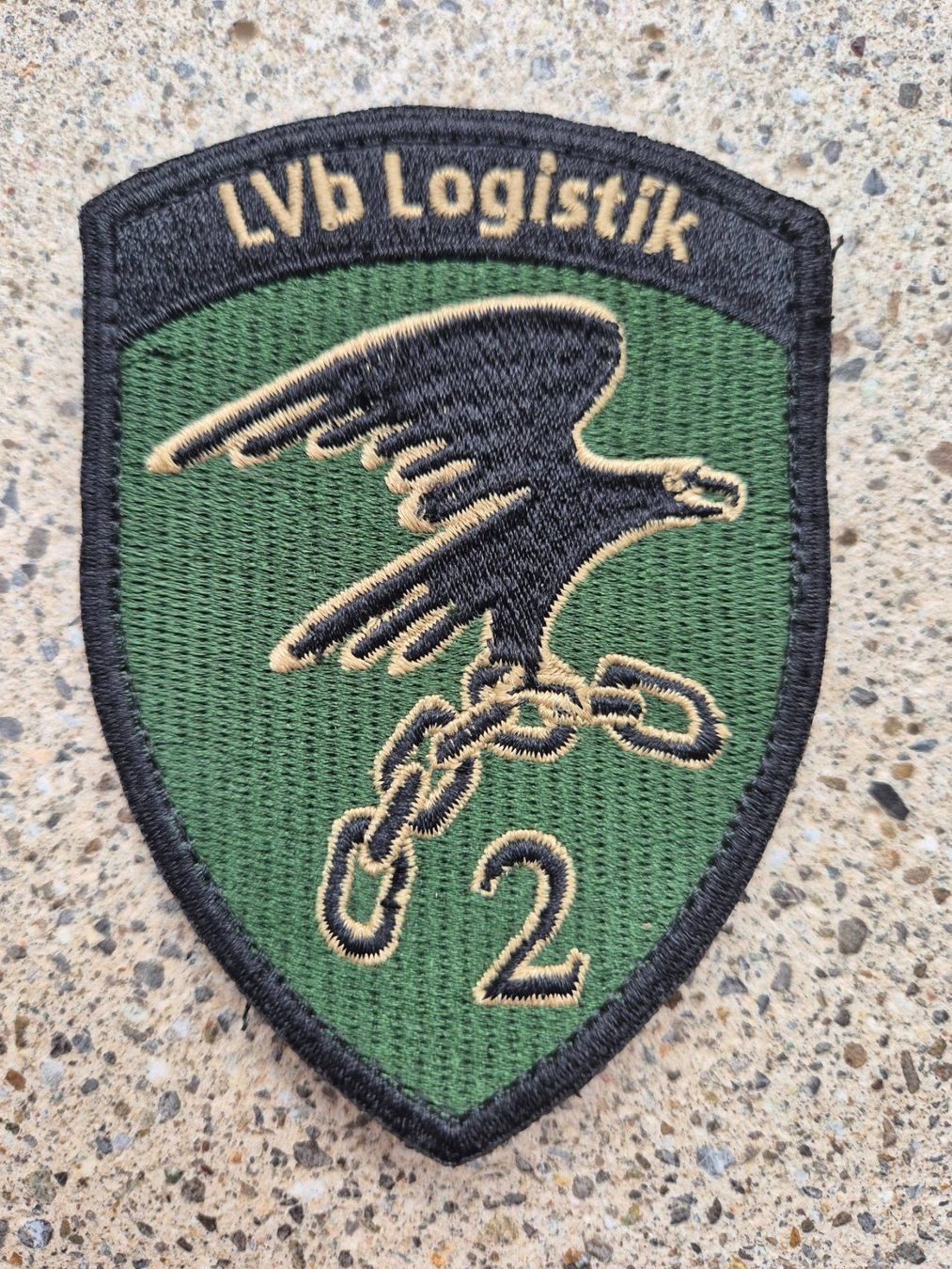 Schweizer Armee Placchette & Badge: *** Badge LVb 2 Logistik mit klett *** – Nuovo (secondo la descrizione) da Riedholz venduto da fr_sIruP