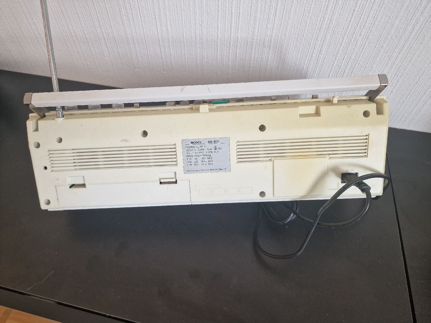 Radio: Radio cassette  RD-812 3 bandes,  – Usato da La Chaux-de-Fonds venduto da Ric_m628 6