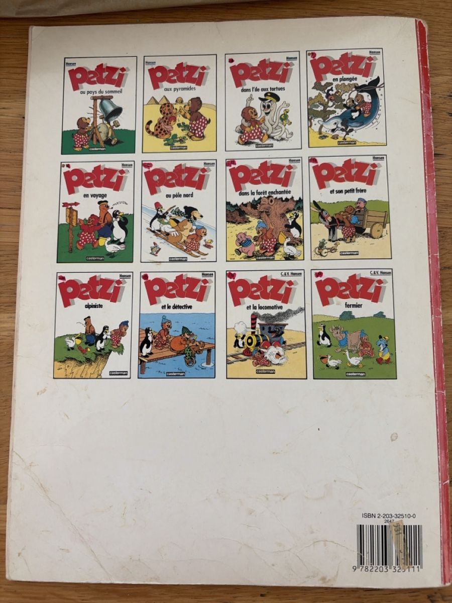 Comics: BD PETZI en voyage no 10 – Gebraucht aus Echallens von JAR69 1
