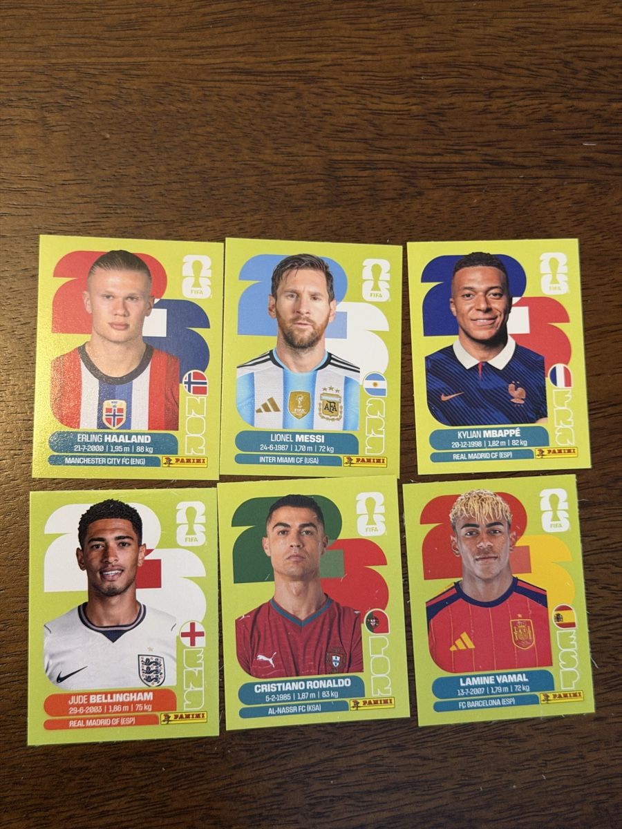 Panini Carte collezionabili: Panini WM 2026 Stars – Nuovo (secondo la descrizione) da Solothurn venduto da mku_z72x