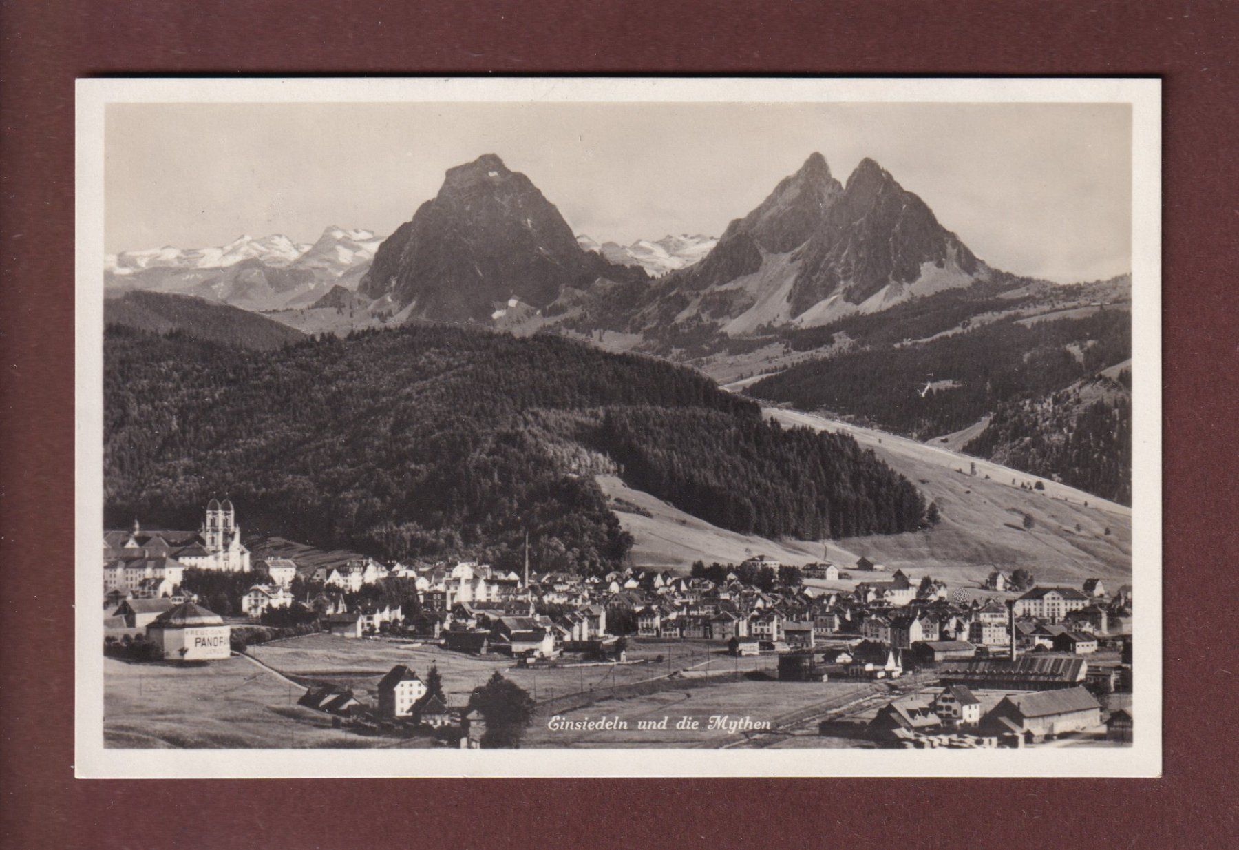Cartoline postali: EINSIEDELN - Mythen – Usato da Pully venduto da nicecards