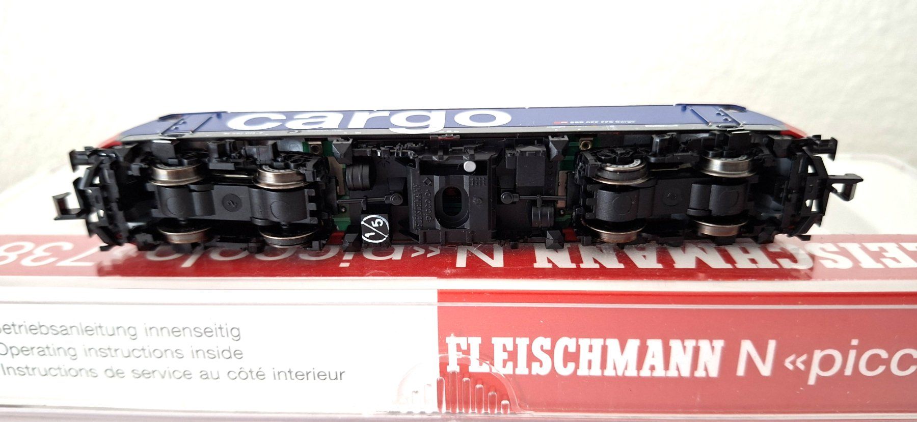 Fleischmann Modellini di ferrovie: Fleischmann Re 482 SBB " Cargo "  7386 – Nuovo e nell'imballaggio originale da Biberist venduto da Ntrains 5