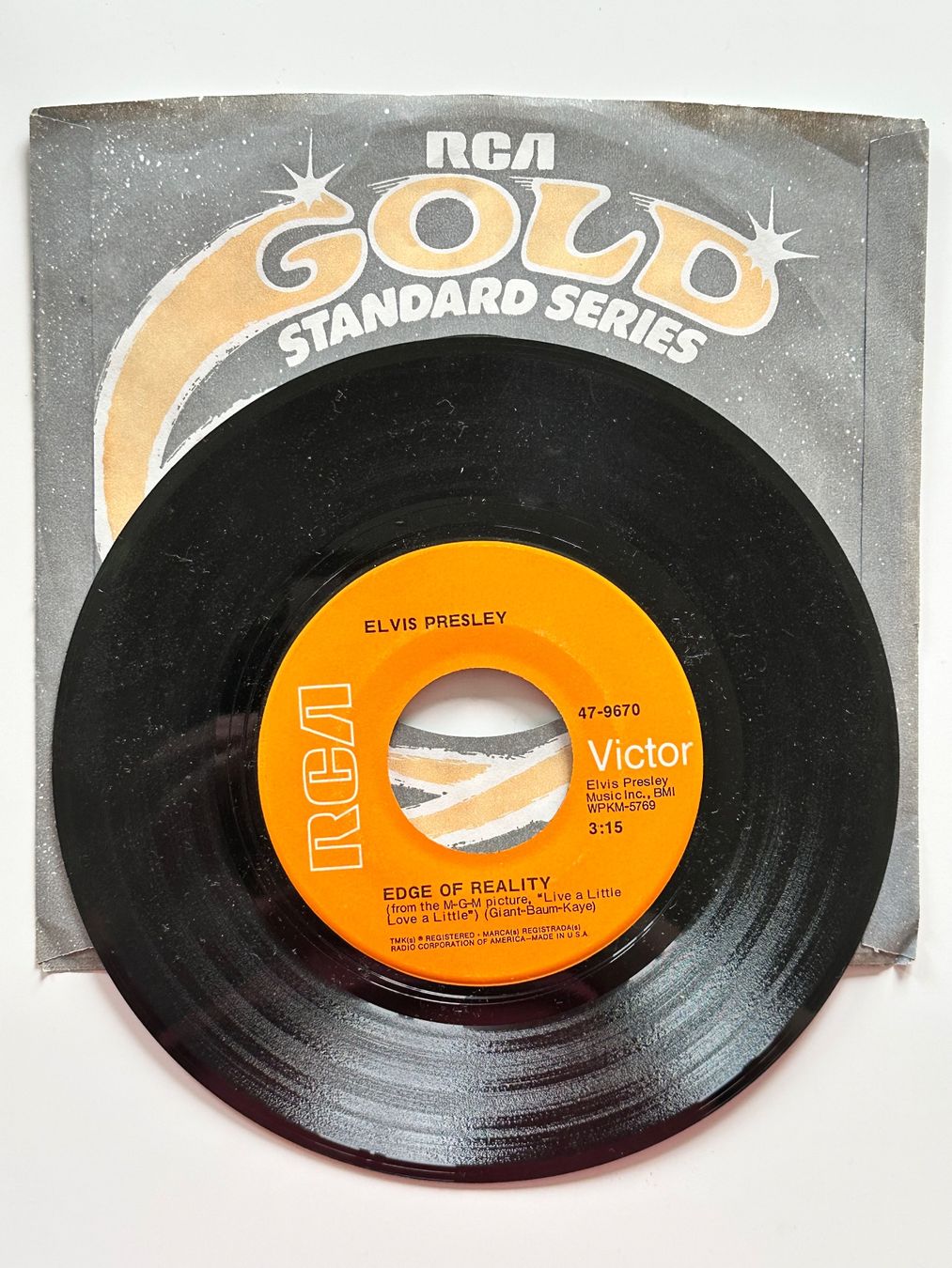 Schallplatten: Elvis - If I Can Dream - USA Single – Gebraucht aus Etzwilen von presley3577 1