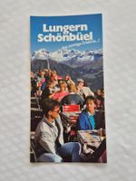 Lungern Schöbnel Prospekt Tourismus Schweiz Alpen