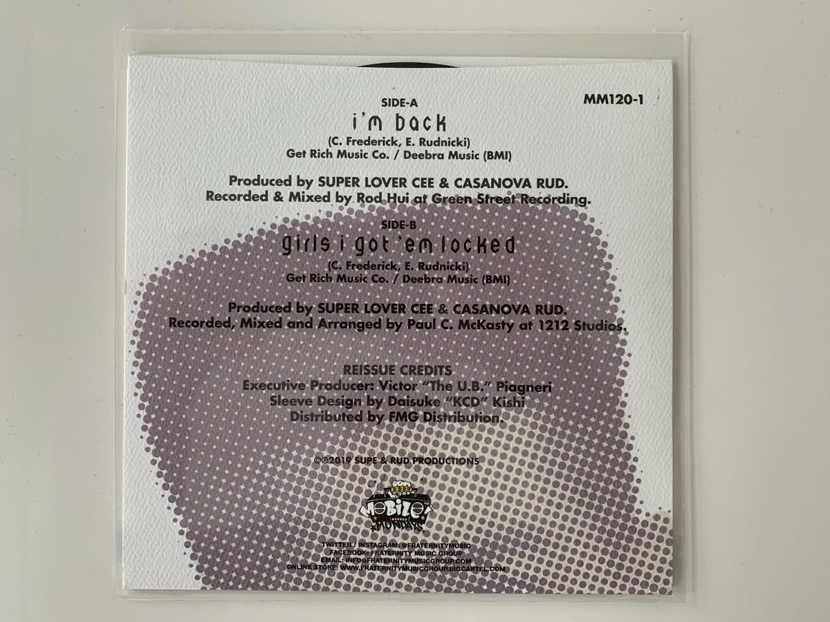 Dischi in vinile: Super Lover Cee + Casanova Rud 7“ – Usato da Zug venduto da din_j97m 1
