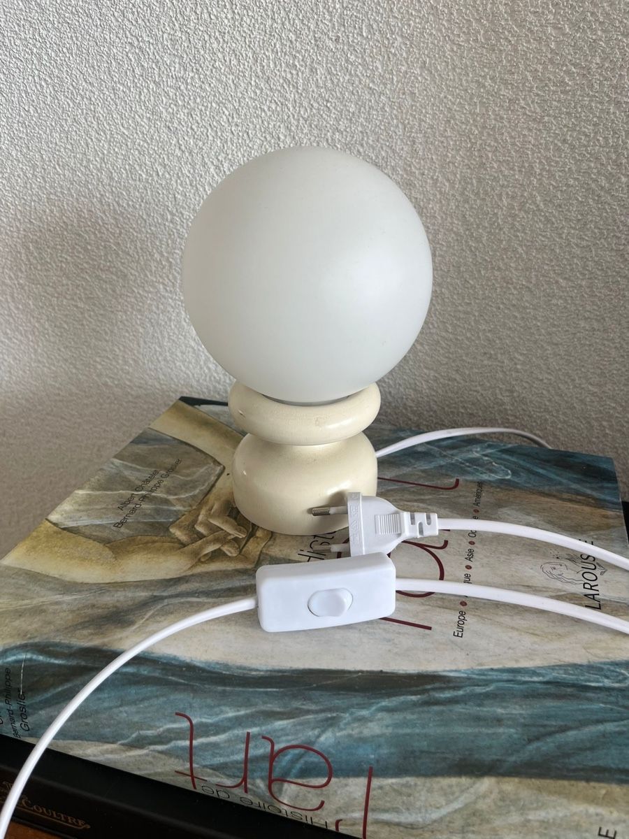 Lampade: Lampe vintage à globe opalin – Usato da Neuchâtel venduto da gir_z6cb 5