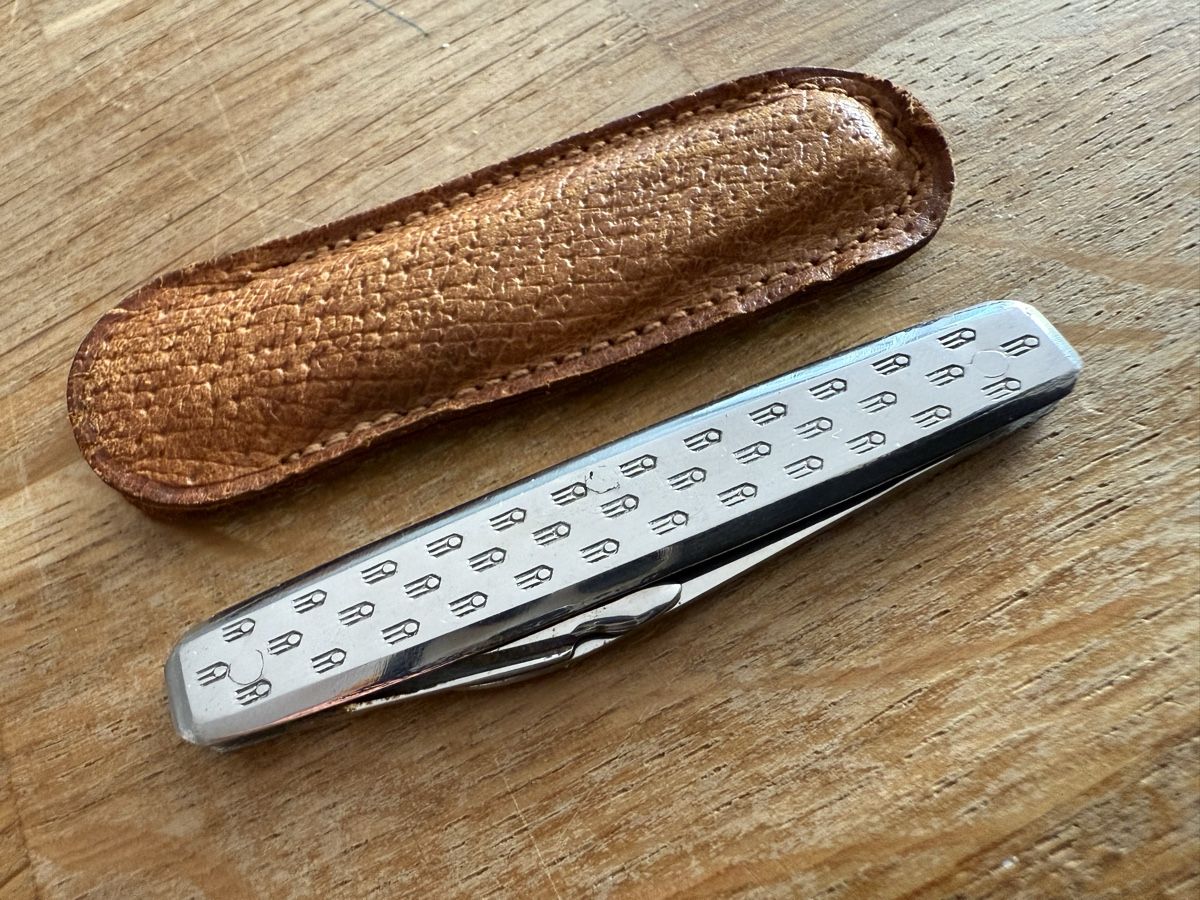 Taschenmesser: Antikes Taschenmesser Sackmesser Metal – Gebraucht aus Goldach von Messerguru 1