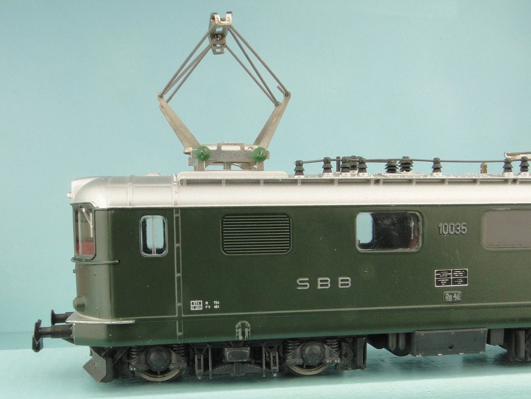 Hag Modellini di ferrovie: HAG 221 SBB Re 4/4 Gleichstrom – Usato da Bülach venduto da cann11 4