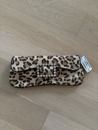 Steve Madden Leopard Print Clutch