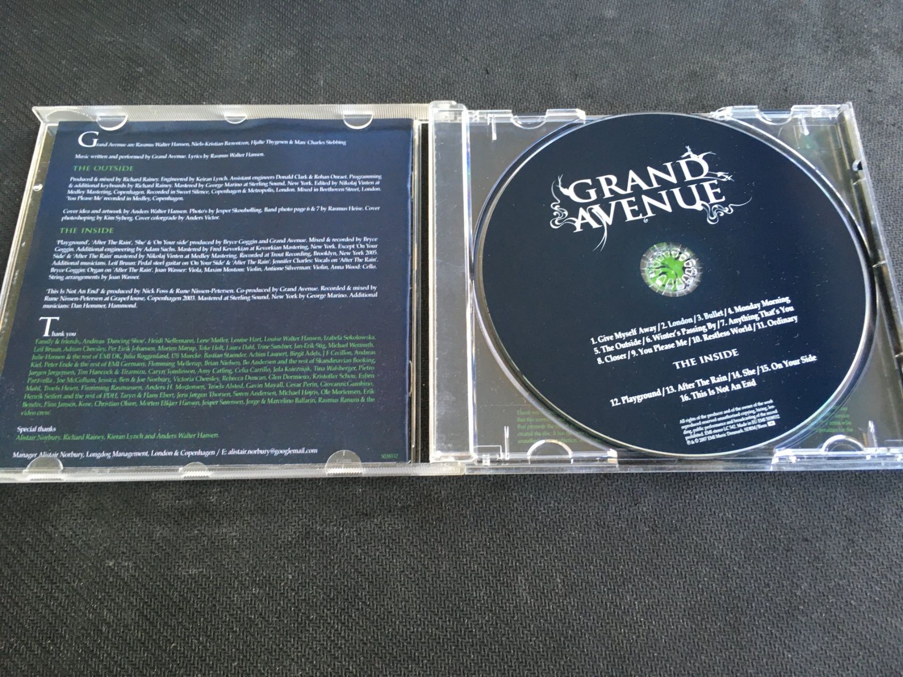 CD: Grand Avenue - The Outside -CD- – Usato da St.Gallen venduto da MedienJoe 1