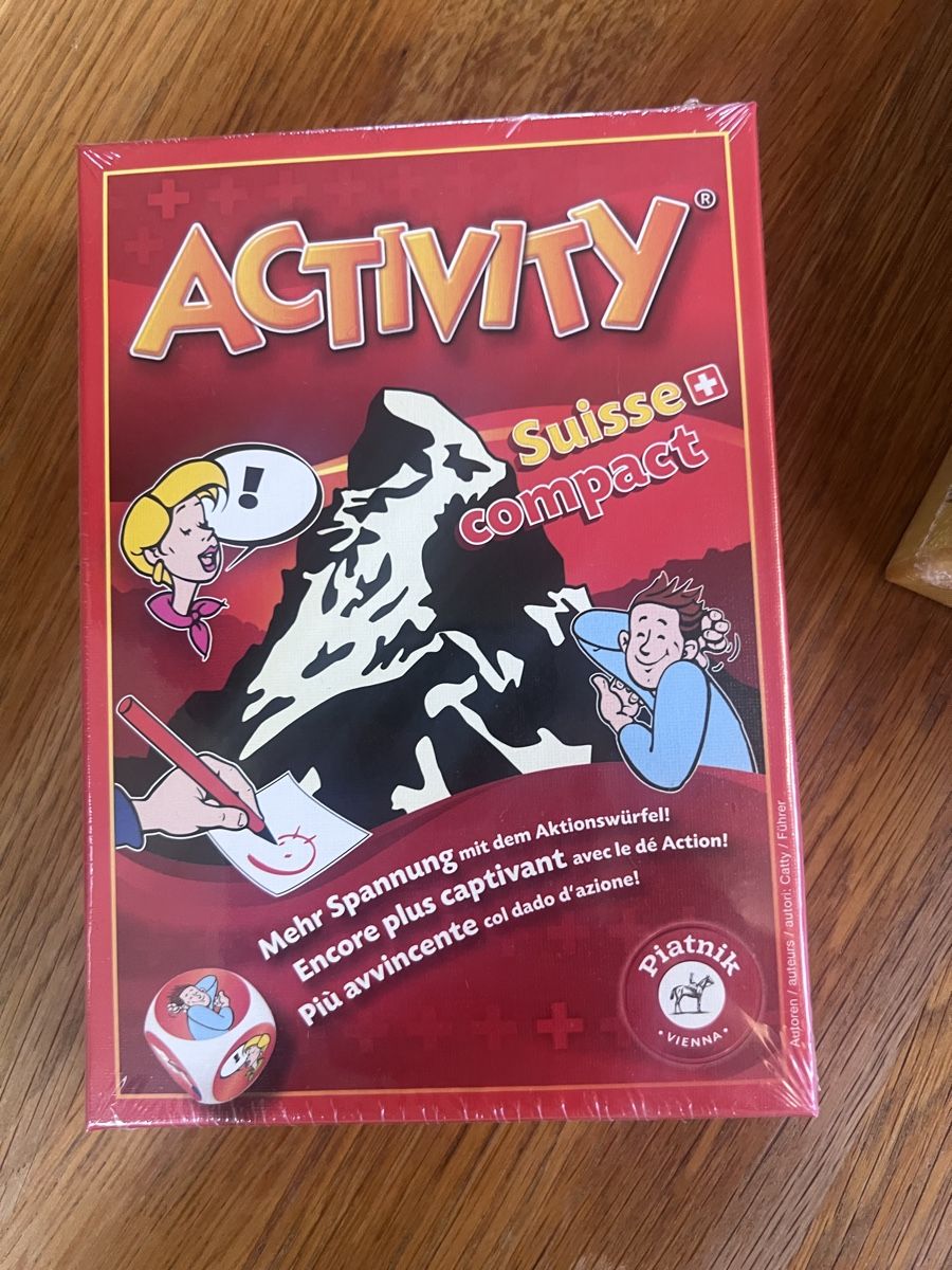 Spiele: Activity Suisse compact Spiel neu und originalverpackt – Neu und originalverpackt aus Pfäffikon ZH von Sandra07000