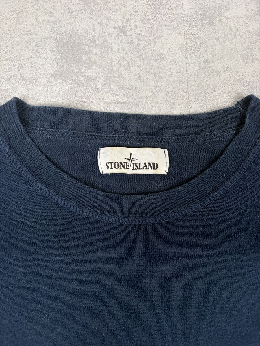 Stone Island Maglioni & Felpe: Pull Stone Island Bleu Marine Col Rond - L – Nuovo (secondo la descrizione) da Hauterive NE venduto da Leo_o 3