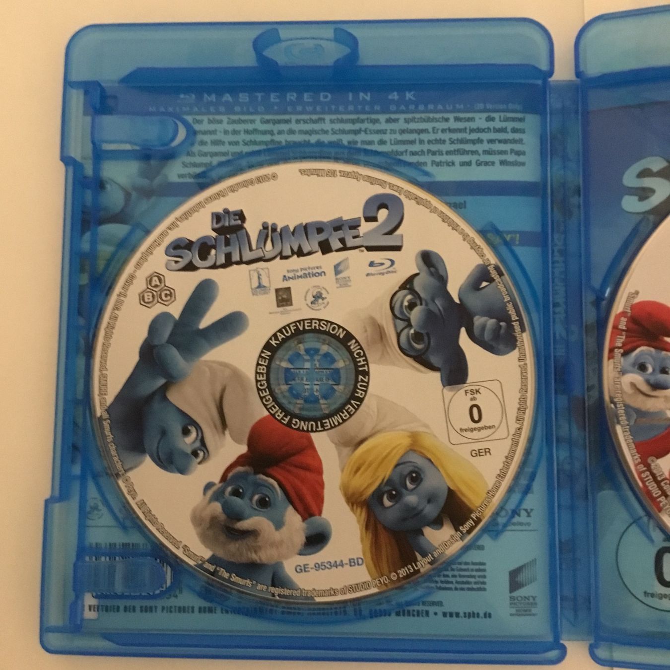 Alle DVDs: Die Schlümpfe 2 - Blu Ray 3D + 2D – Neu (gemäss Beschreibung) aus Blauen von sternchen66 3