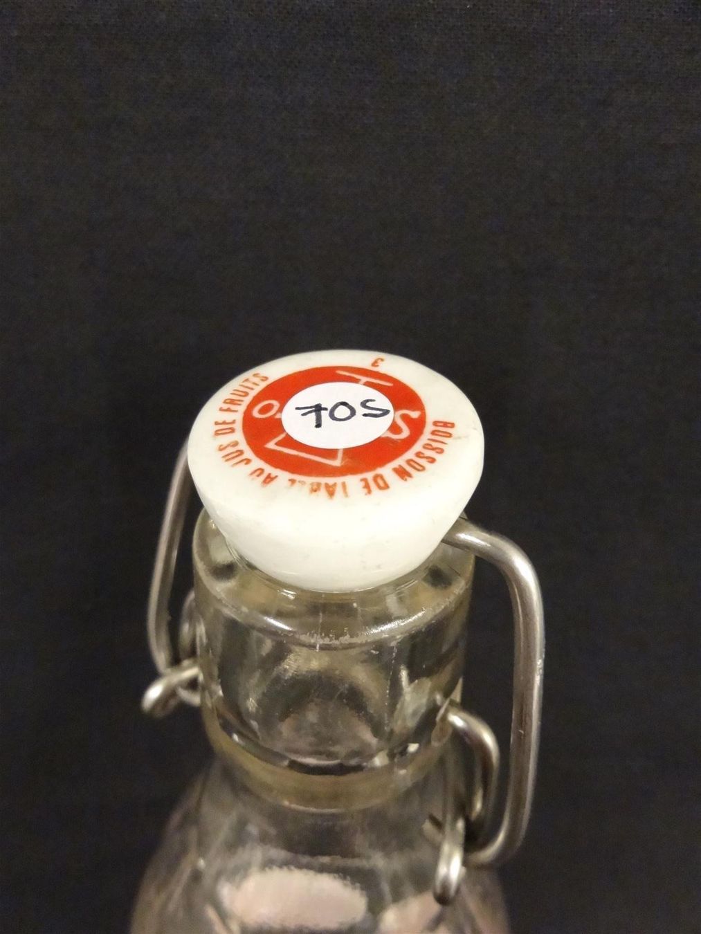 Bicchieri, Caraffe & Bottiglie: alte Flasche SINALCO 1970 BÜLACH – Usato da Kerzers venduto da Flaschenposten 9