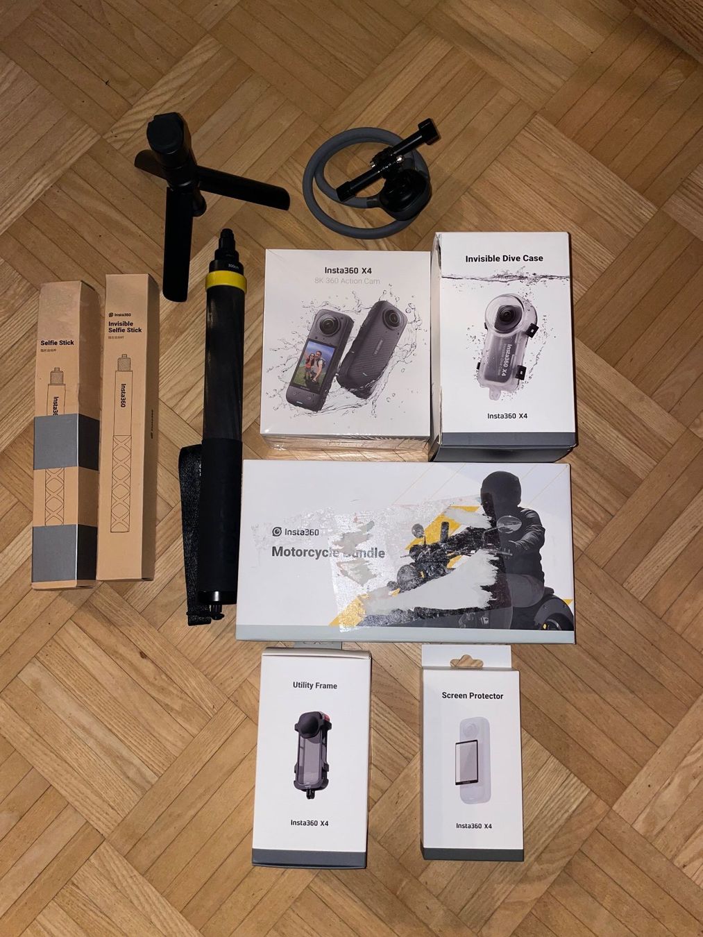 Insta360 Action Cam: Insta360 X4 Actionkamera Bundle (GoPro) – Nuovo (secondo la descrizione) da Altstätten SG venduto da Frank_Seb