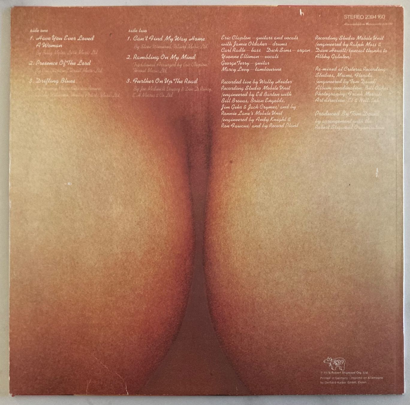 Dischi in vinile: ERIC CLAPTON - E.C. WAS HERE – Usato da Poliez-Pittet venduto da Newtown-Records 1