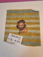 Jersey Stoff Panel 24x26cm zum nähen
