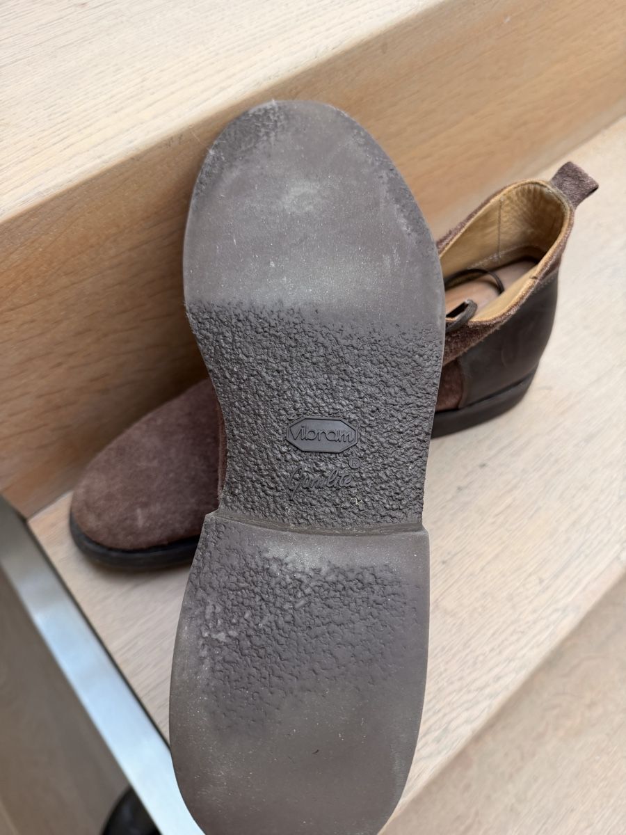 Scarpe da uomo: Herren Chukkaboots Wildleder braun  – Usato da Oberwil b. Zug venduto da hallihallo12 2