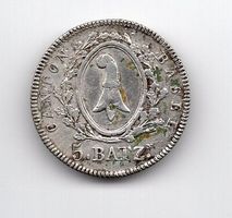 (1599) Basel, 5 Batzen 1826, top
