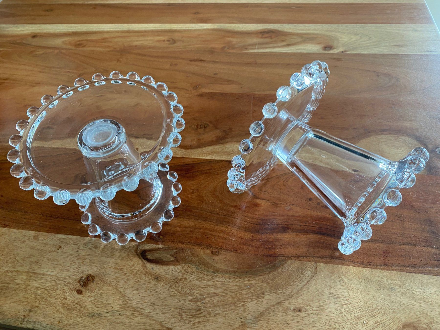 Bougeoirs: 2er Set Kerzenhalter aus Glasperlen – Neuf (Voir description) à Balsthal par armenharut 1