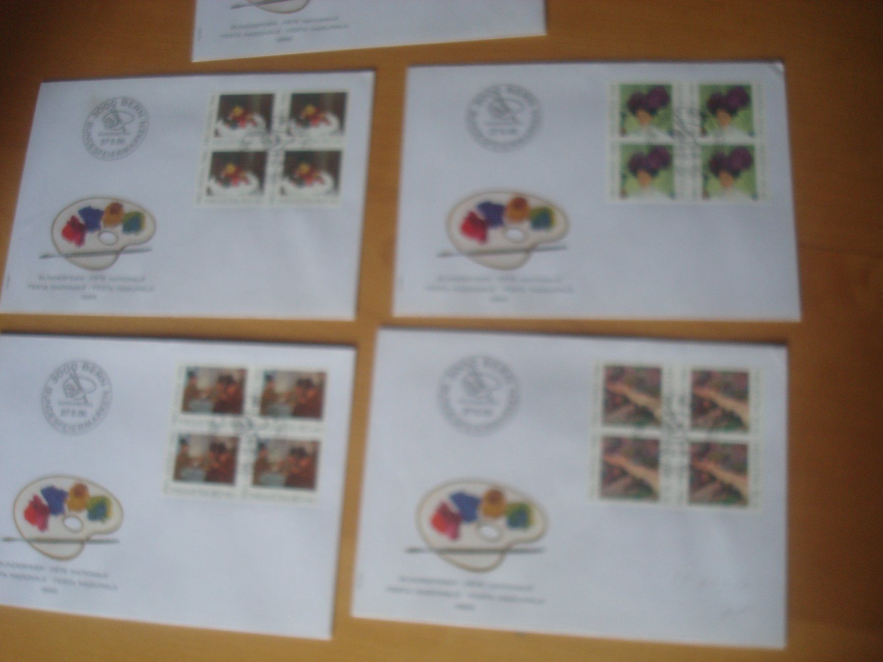 Tutti i francobolli: PP 1986 FDC Serie einzeln und 4er‪ – Usato da Gordola venduto da Polentaefung 2