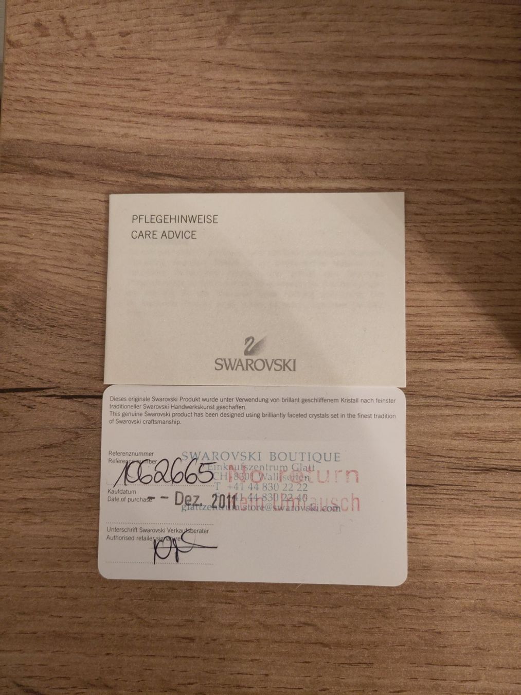 Swarovski Ohrringe & -stecker: Swarovski Tropfenohrringe – Gebraucht aus Bülach von Prisca0207 1
