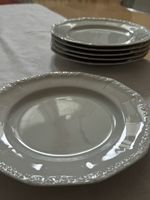 6 Teller Rosenthal weiss guter Zustand