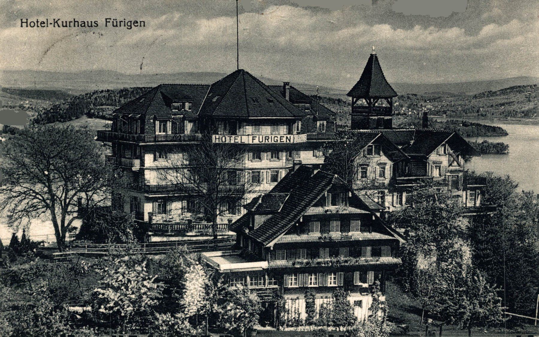 Ansichtskarten: Hotel-Kurhaus Fürigen – Gebraucht aus Bronschhofen von Astore