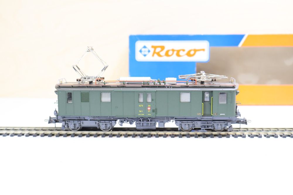 Roco SBB E-Lok De 4/4 Gepäcktriebwagen 43950 - AC H0 (Gebraucht) in ...