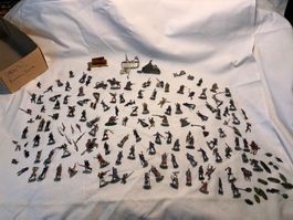 Lot Zinnfiguren Zuaven/ Turcos 1870/71 ca. 100Stk