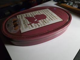 Blech Box Dose oval - Wolfgang Amadeus Mozart