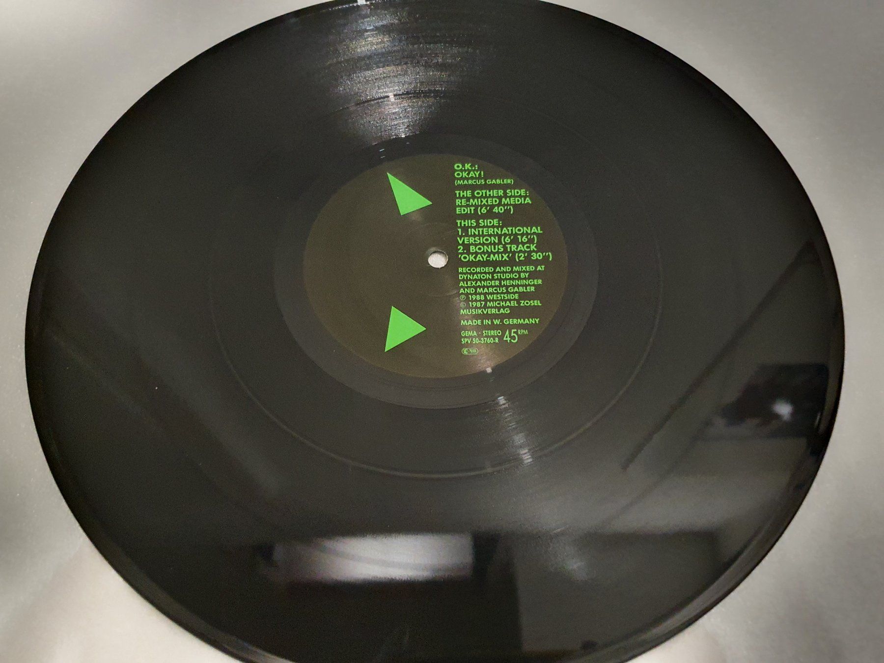 Schallplatten: O.K. – Okay! (Remix) – Gebraucht aus Uster von Vinyl-Leidenschaft 3