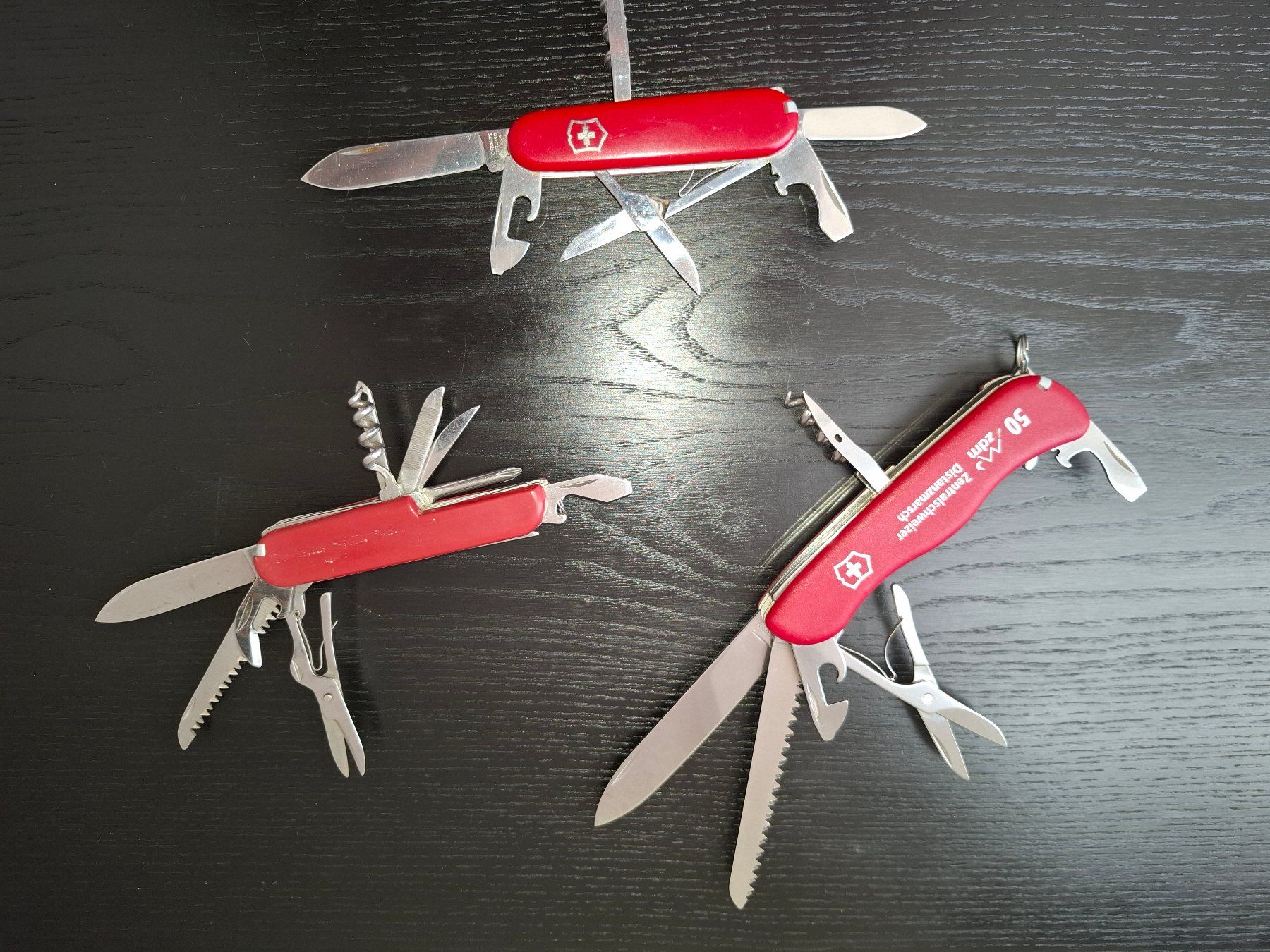 Coltelli tascabile: 3 Victorinox Sackmesser – Usato da Kriens venduto da Spyki