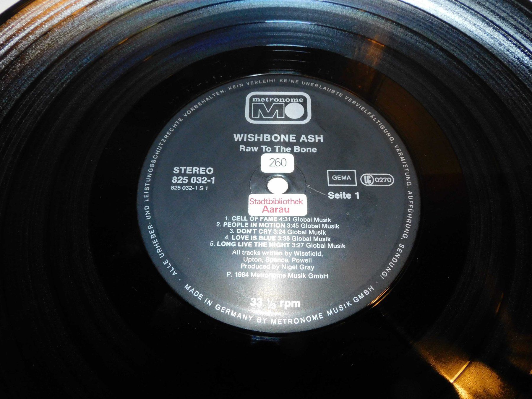 Dischi in vinile: Lp Wishbone Ash- 1984 LP Schallplatte – Usato da Sursee venduto da 76 4